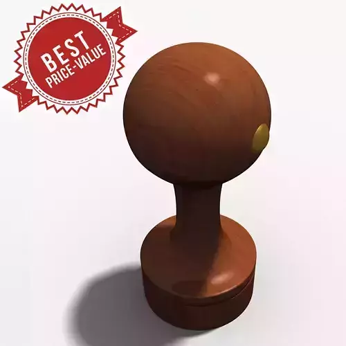 Rubber Stamp circle 3D model