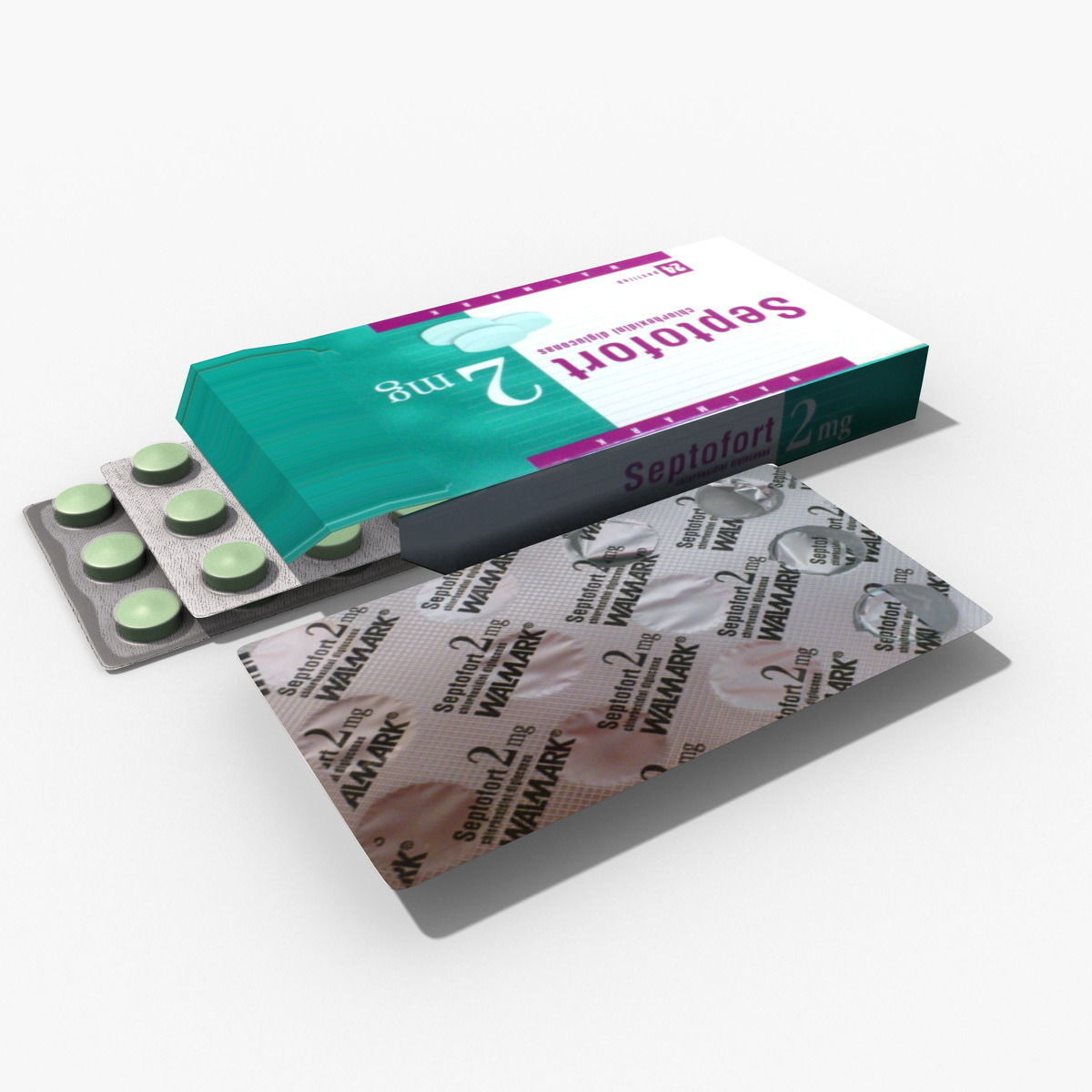 Septofort 2mg 3D model_3