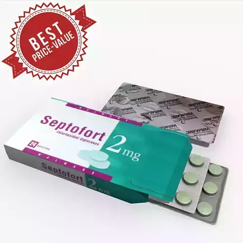 Septofort 2mg 3D model