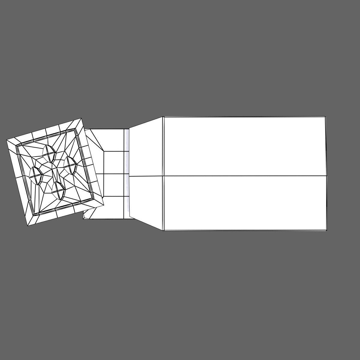 Viagra box of pills 3D model_8