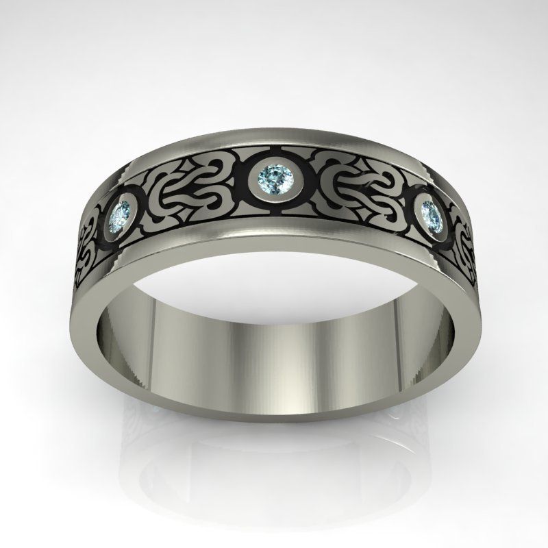 Ring Gold 3D print model_2