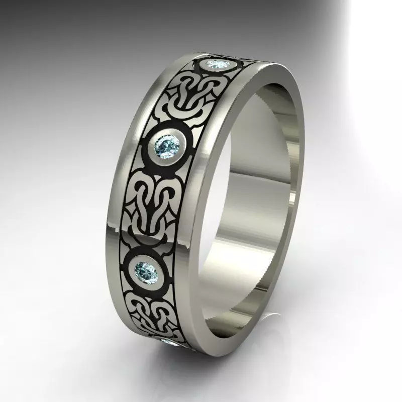 Ring Gold 3D print model_0