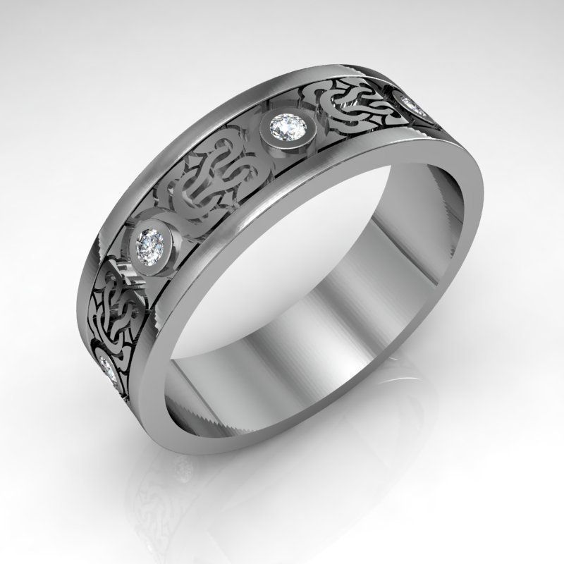 Ring Gold 3D print model_1