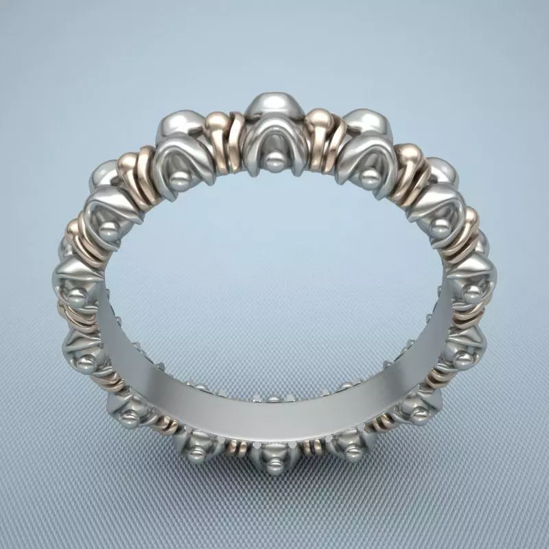 Ring God Caterpillar 3D print model