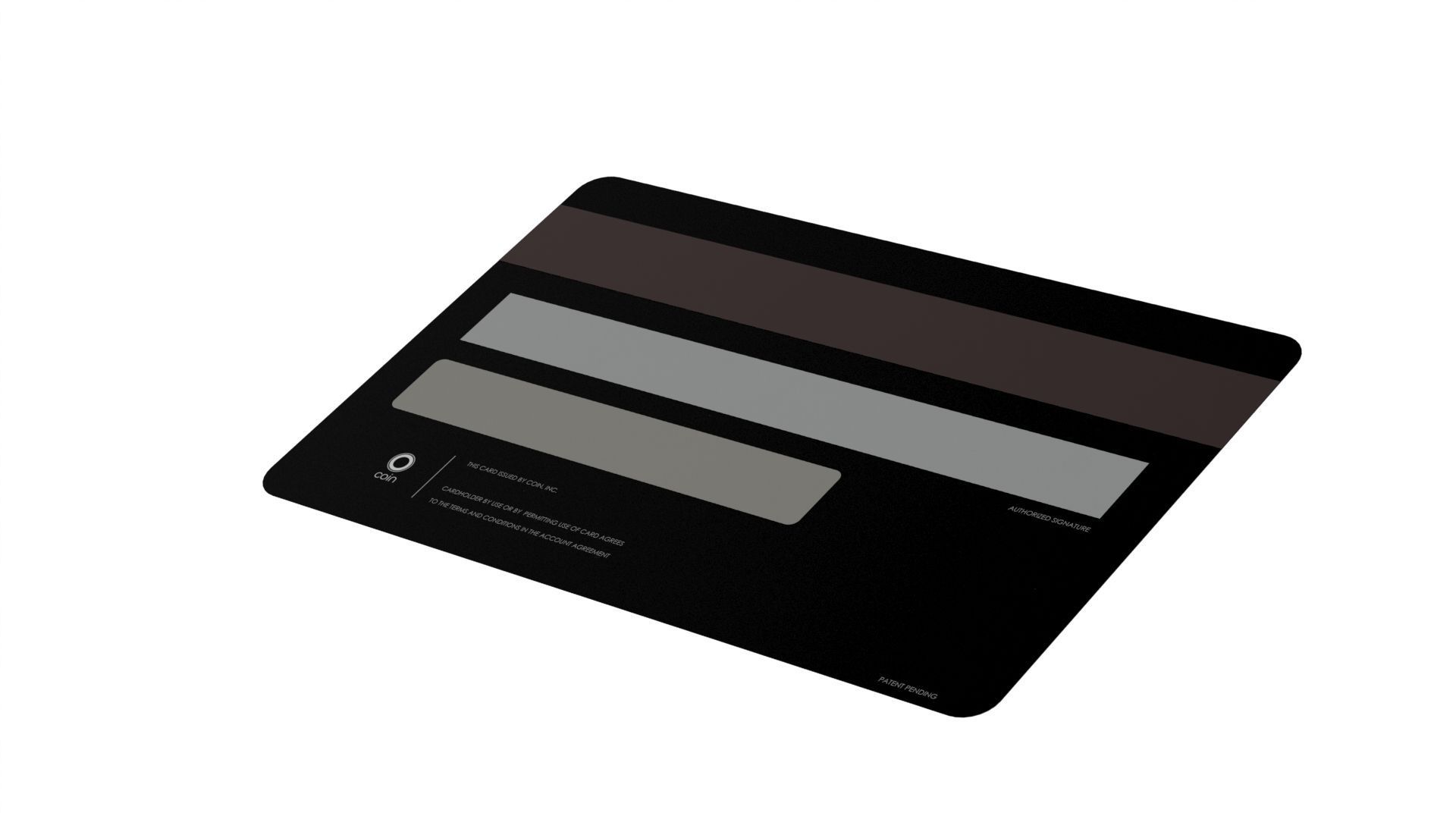 Coin Card 3D model_4