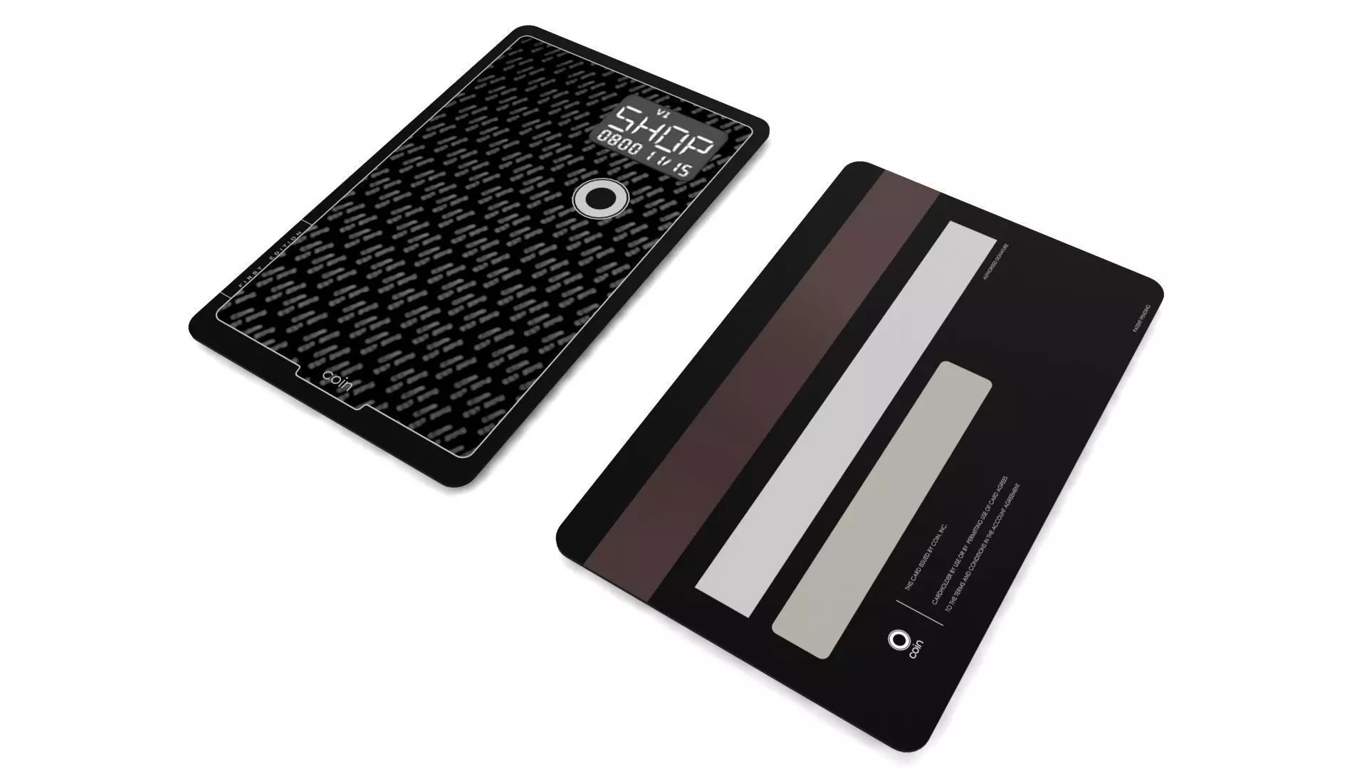 Coin Card 3D model_0