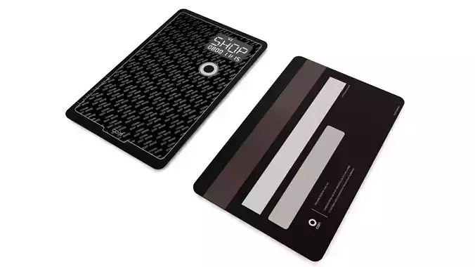 Coin Card 3D model Coin Card 3D model