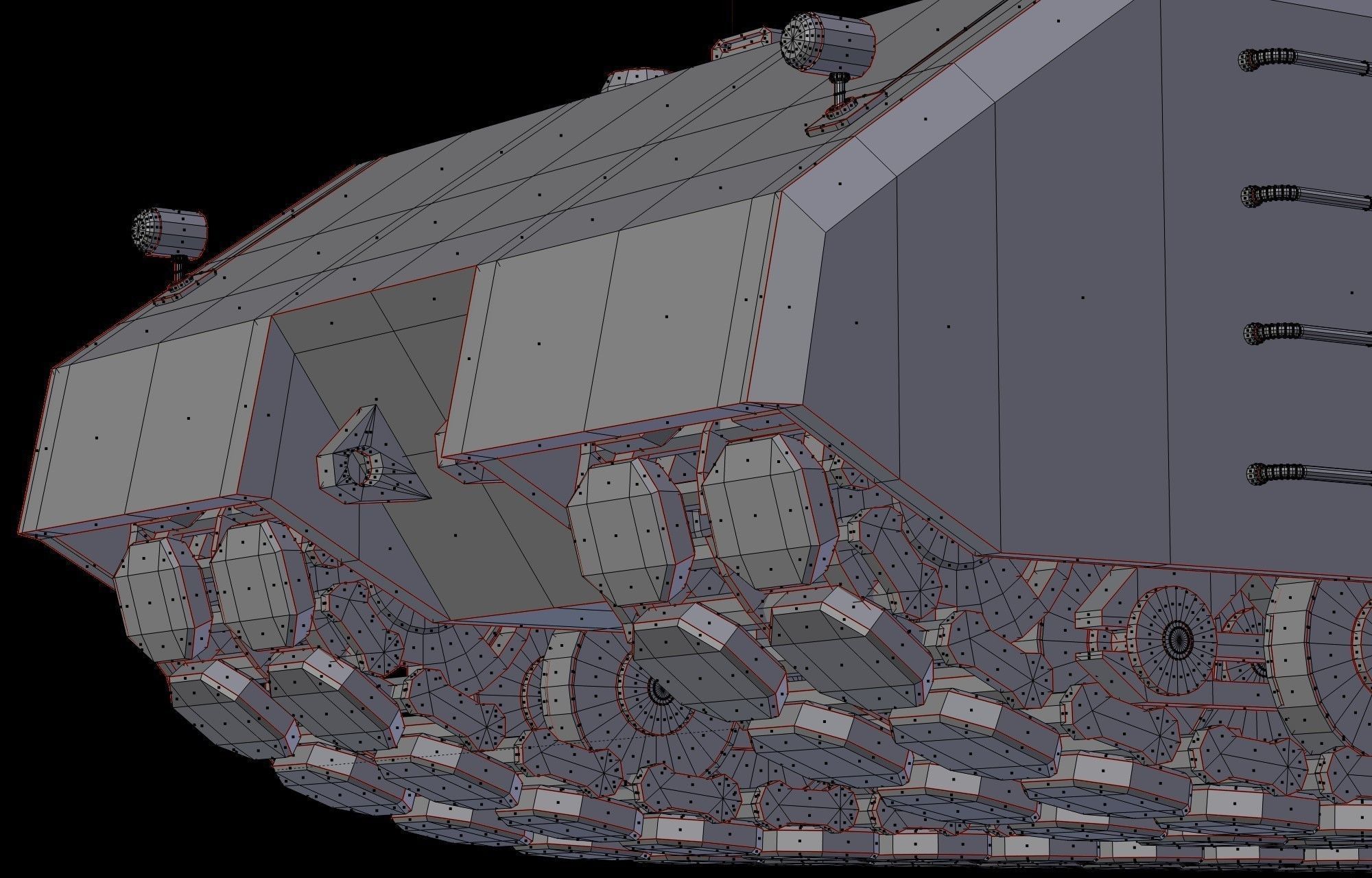 Weiss Maus Free low-poly 3D model_24