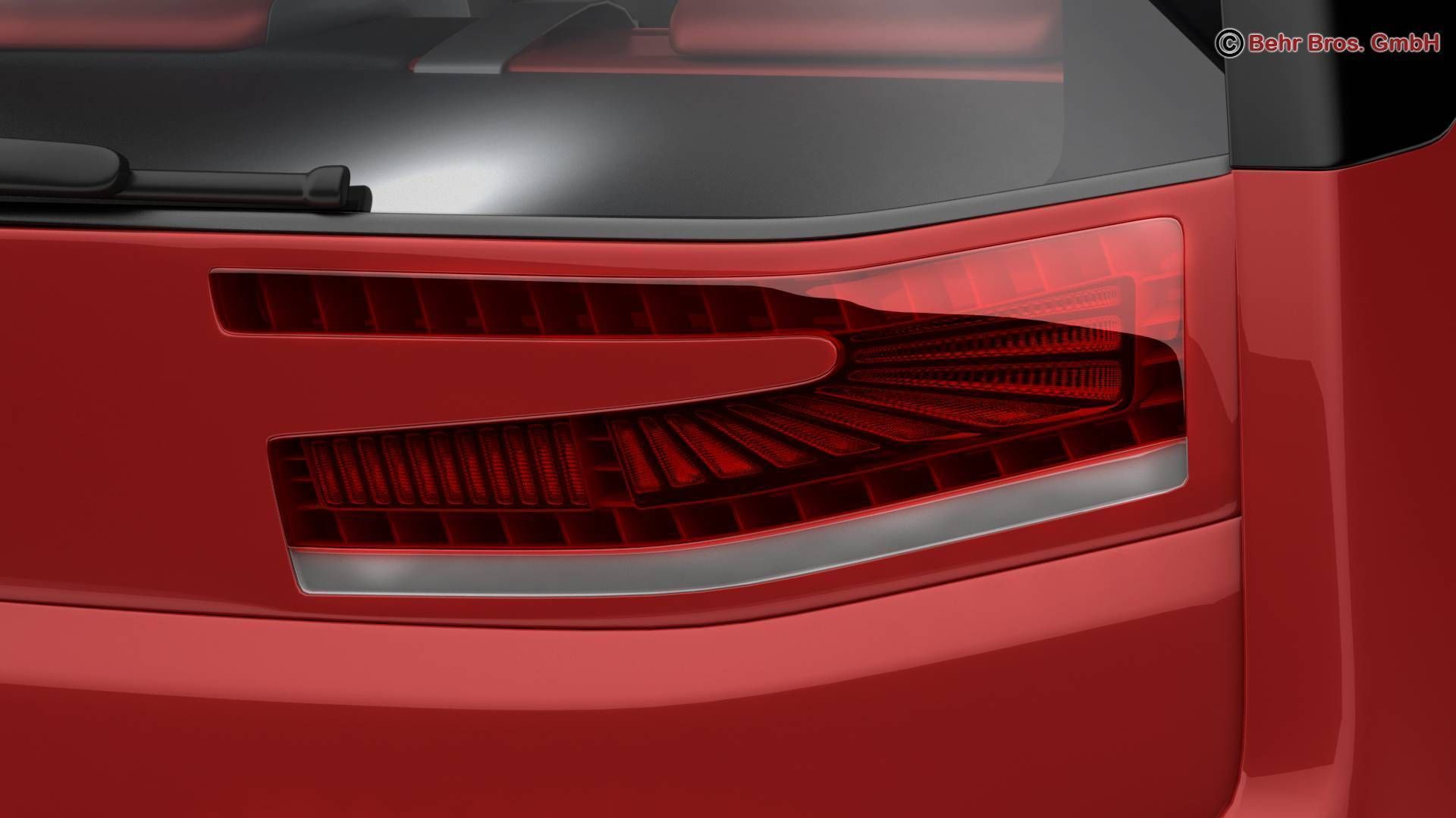 Generic City Car 3D model_10