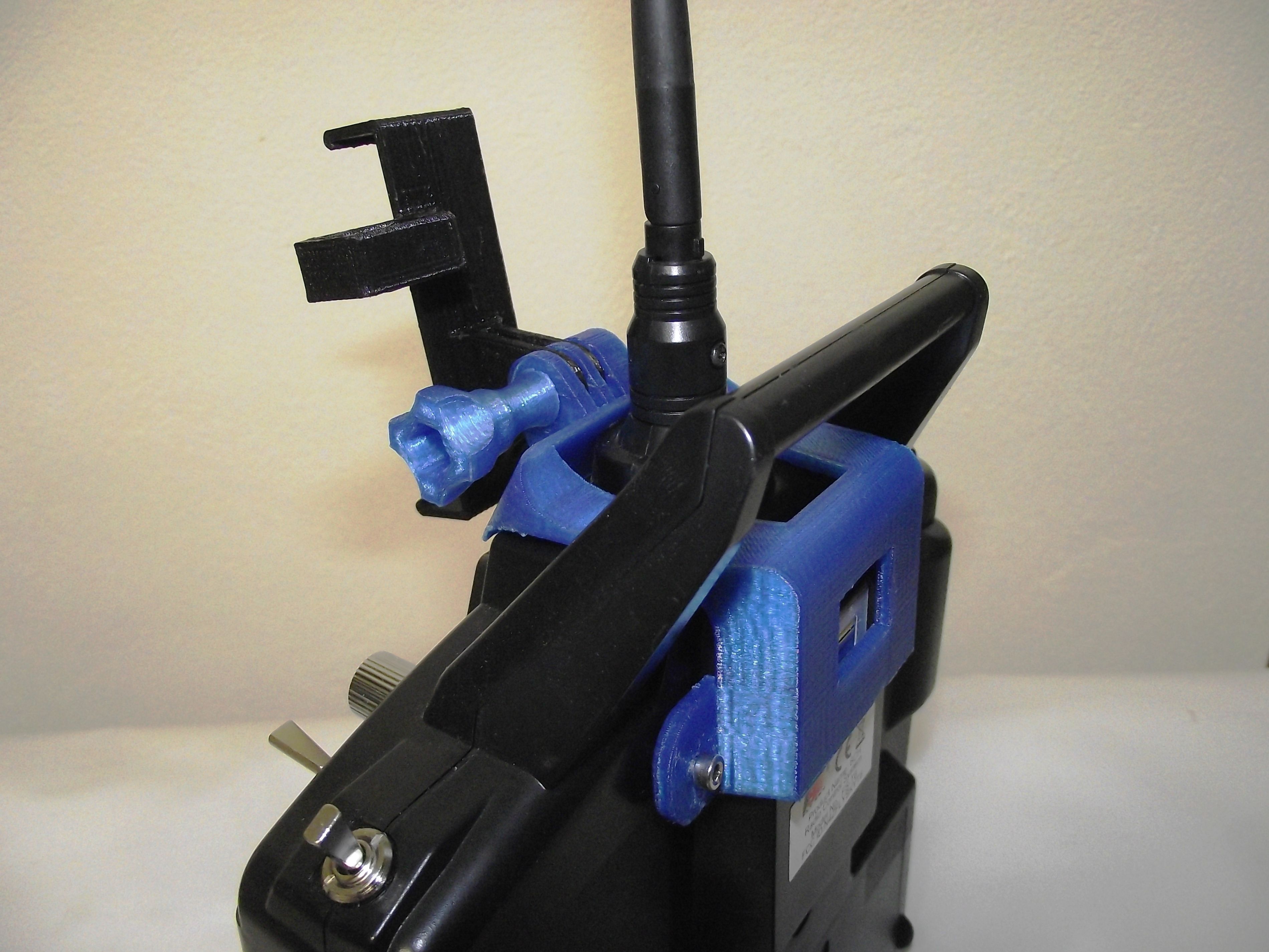 Suport for Flysky fs-t6 to phone or table 3D print model_5