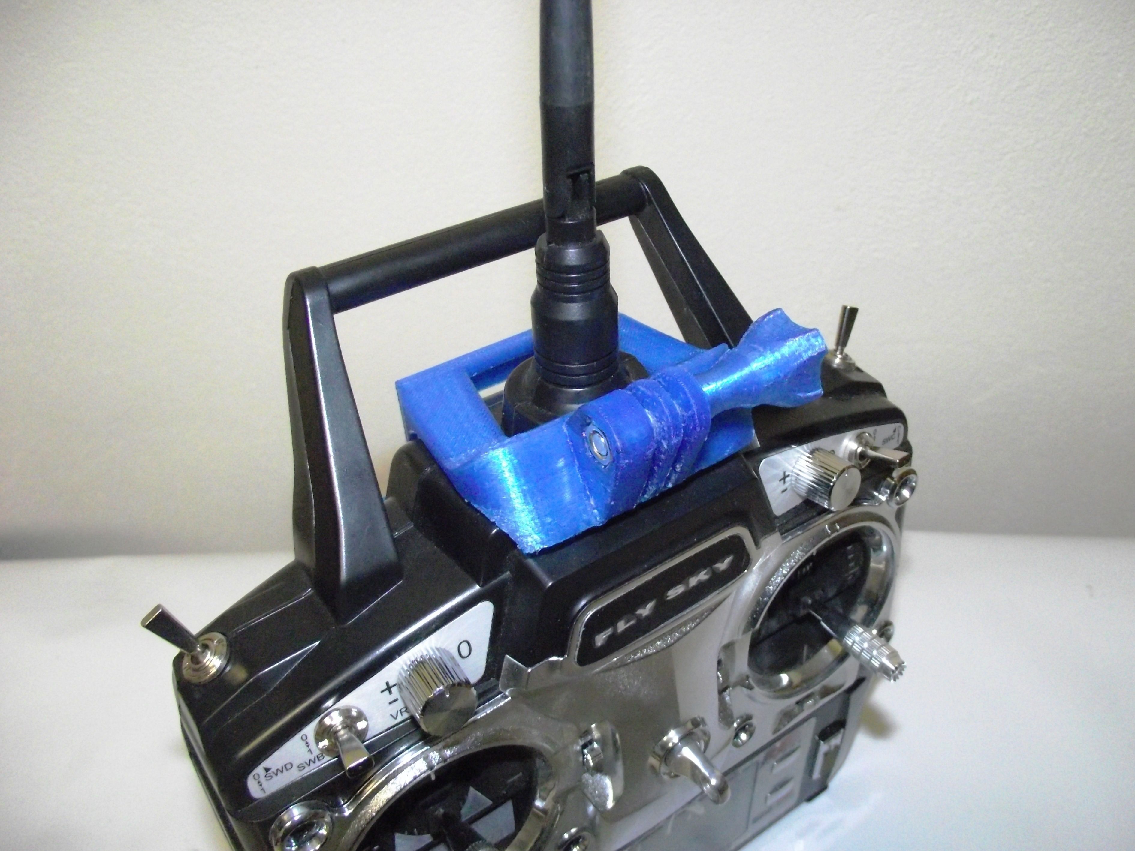 Suport for Flysky fs-t6 to phone or table 3D print model_3