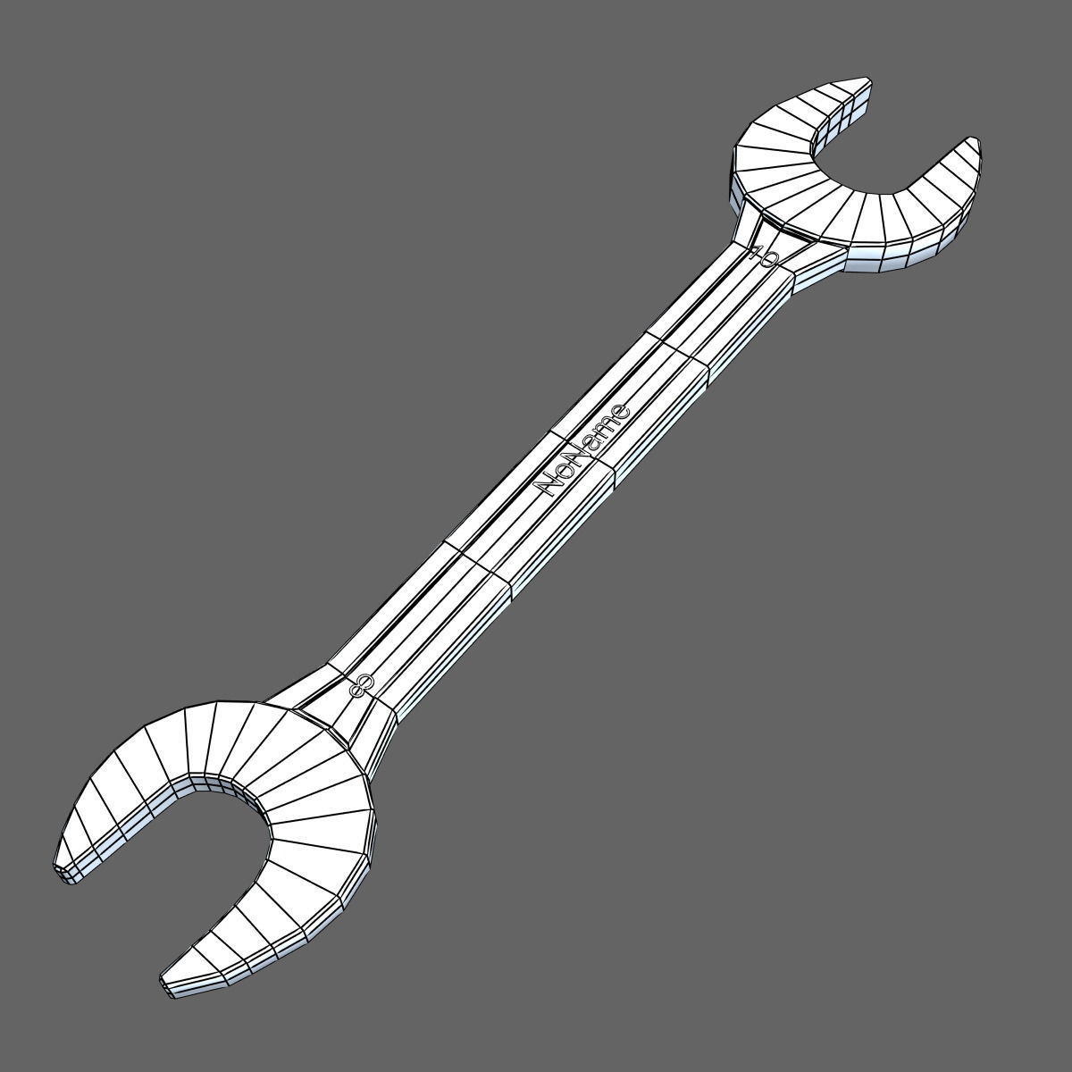 Mechanic Key 3D model_5