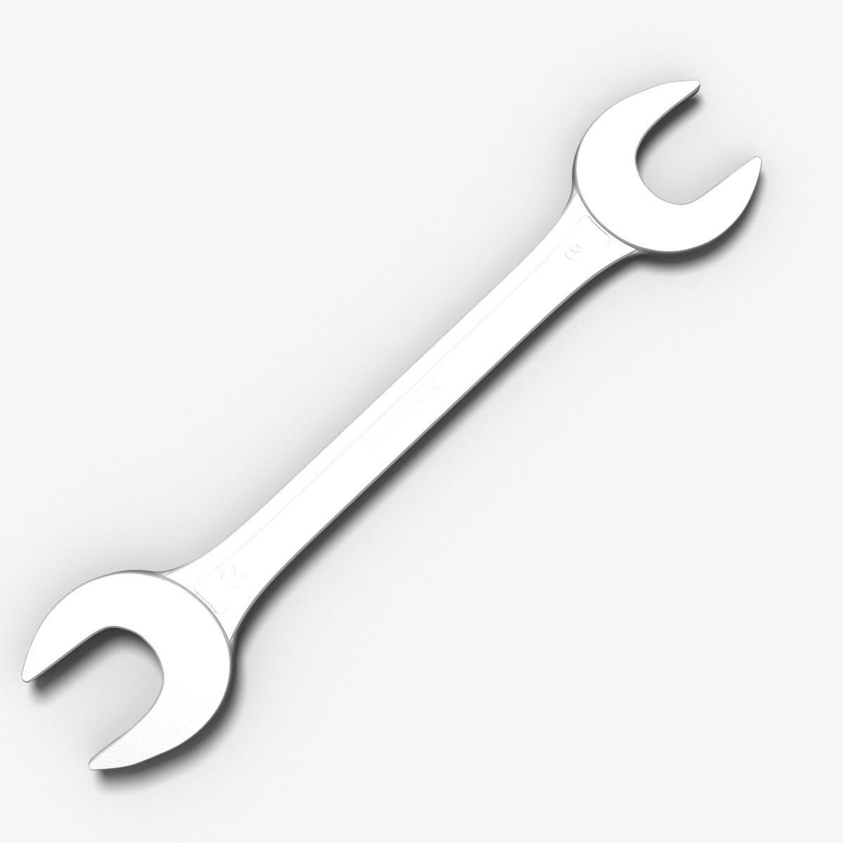 Mechanic Key 3D model_3