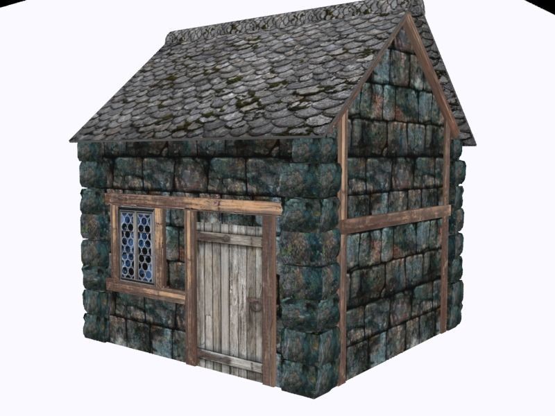 Stonehouse V1 Free 3D model_0