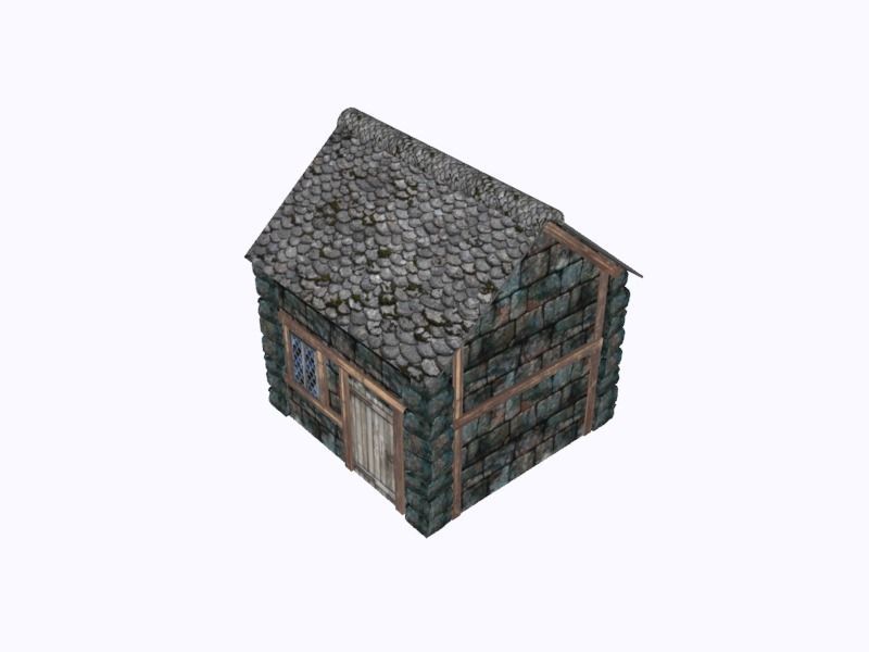 Stonehouse V1 Free 3D model_2