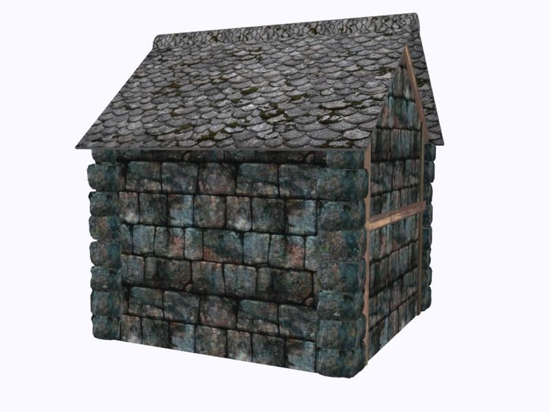 Stonehouse V1 Free 3D model_3