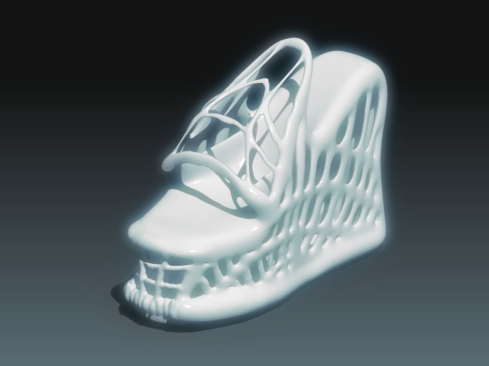 Alien Shoes 3D print model_1