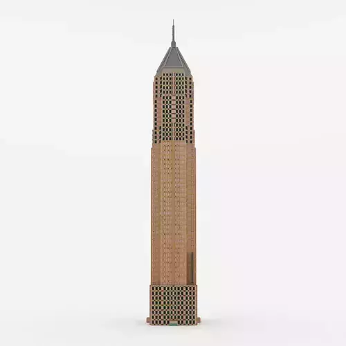 Bank of America Plaza 3D model