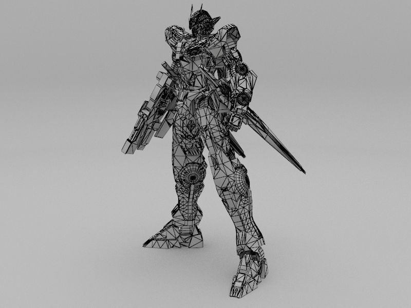 GUNDAM robot 3D model_13