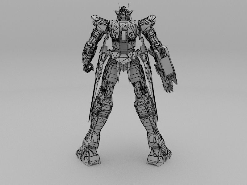 GUNDAM robot 3D model_14