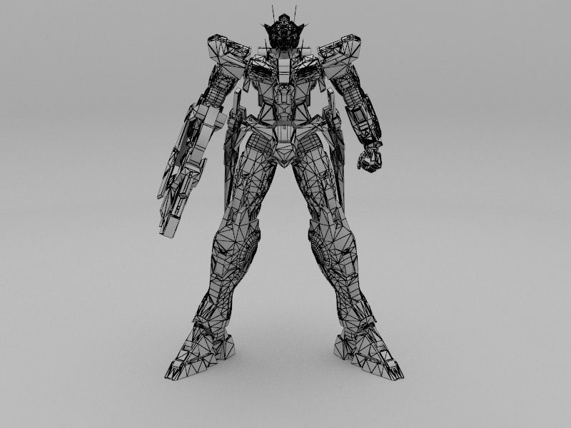 GUNDAM robot 3D model_12