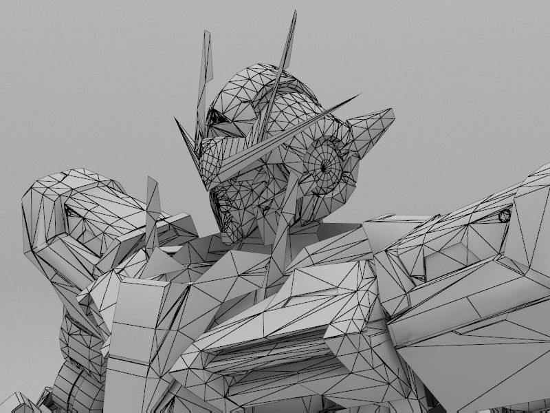 GUNDAM robot 3D model_15