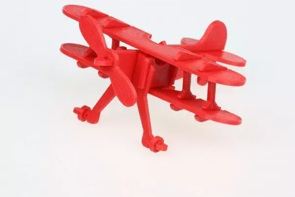 Biplane toy airplane 3D print model
