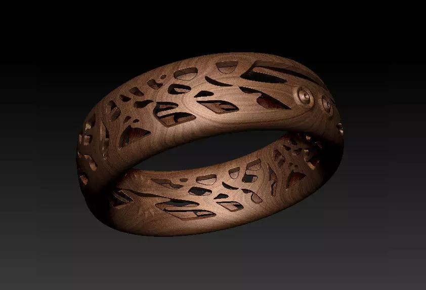 The spirit of the tree ring 3D print model_0