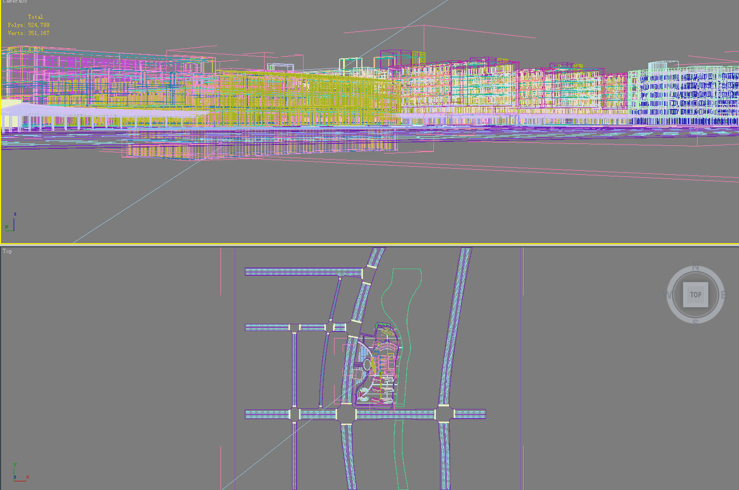 Hospital Building 3D model_1