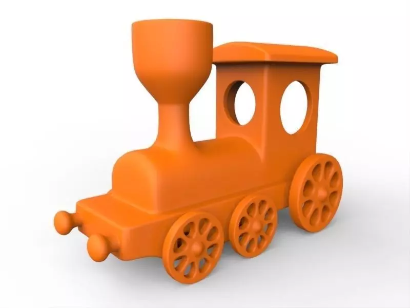 Train Toy 3D print model