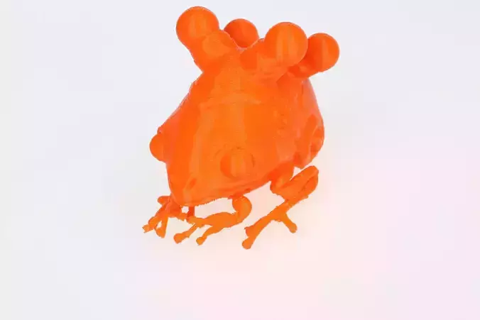 FrogShell orange frog