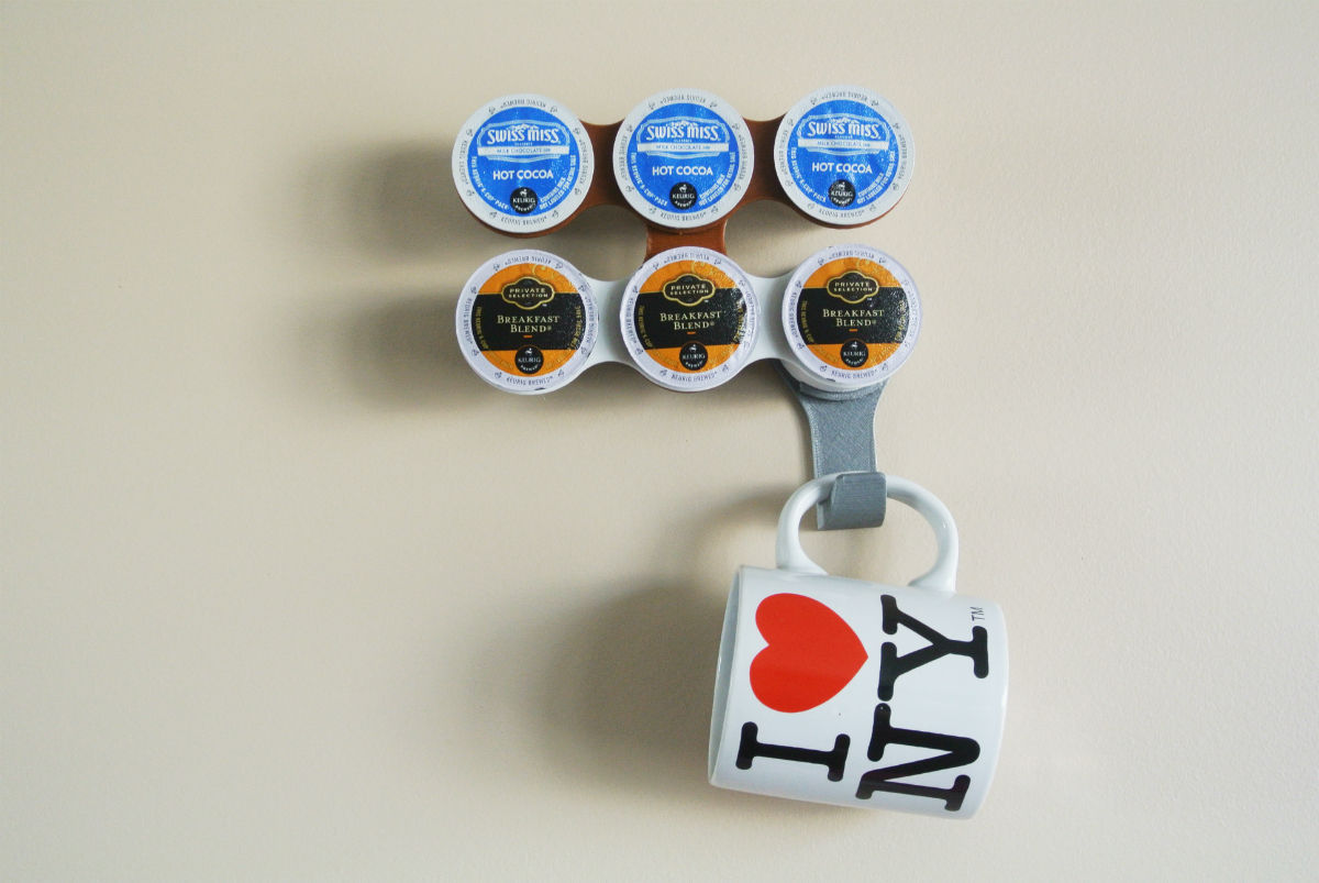 K-cup and Mug cup Holder 3D print model_4
