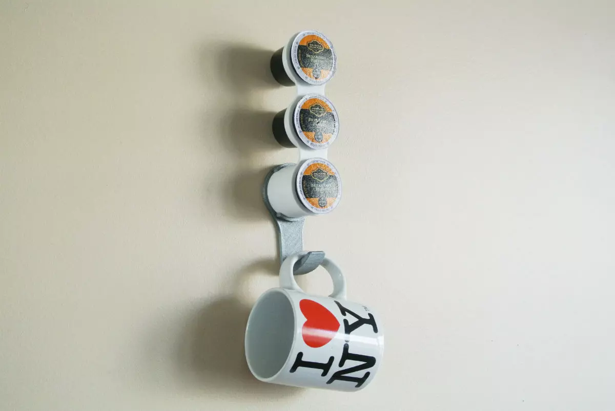K-cup and Mug cup Holder 3D print model_0