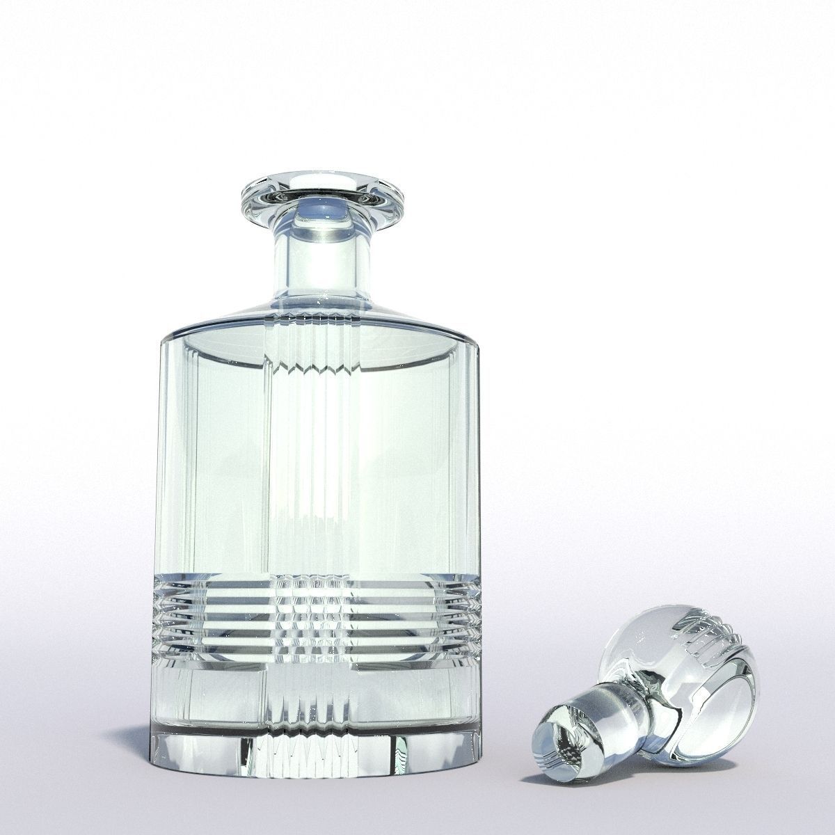 Whisky decanter - Ragaska 3D model_7