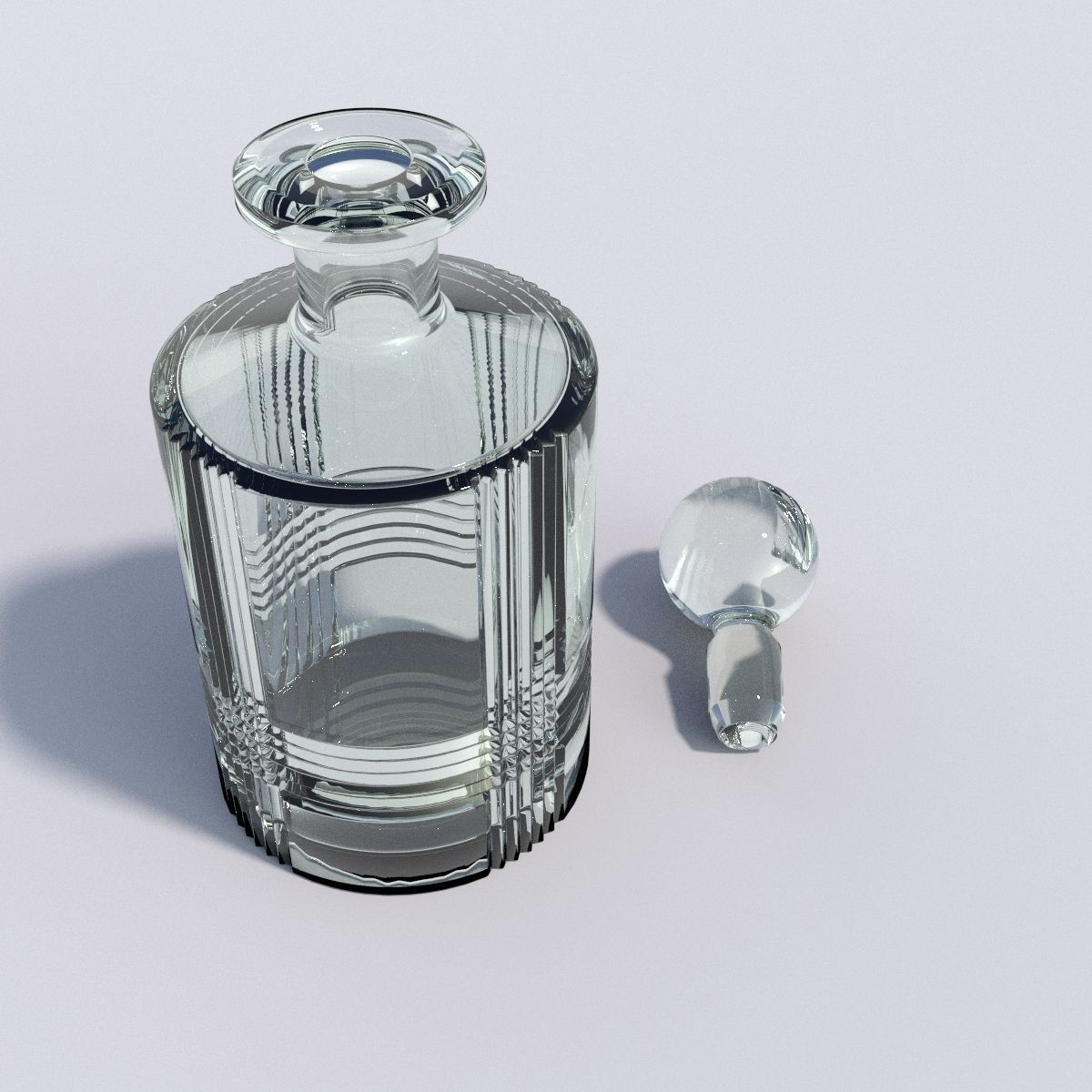 Whisky decanter - Ragaska 3D model_3