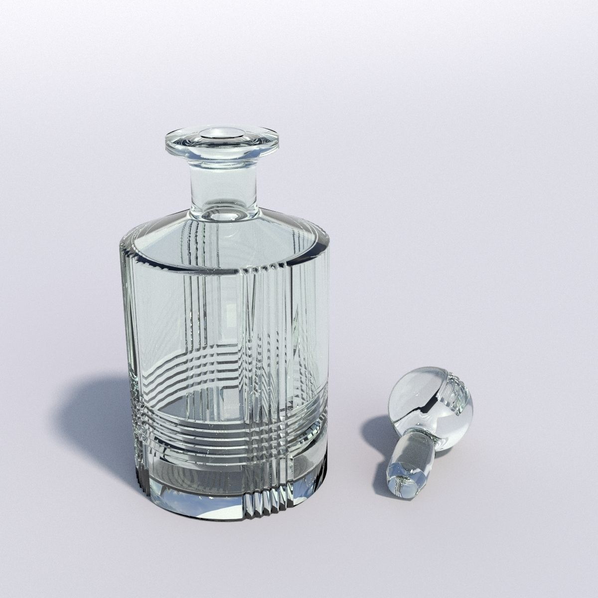 Whisky decanter - Ragaska 3D model_4