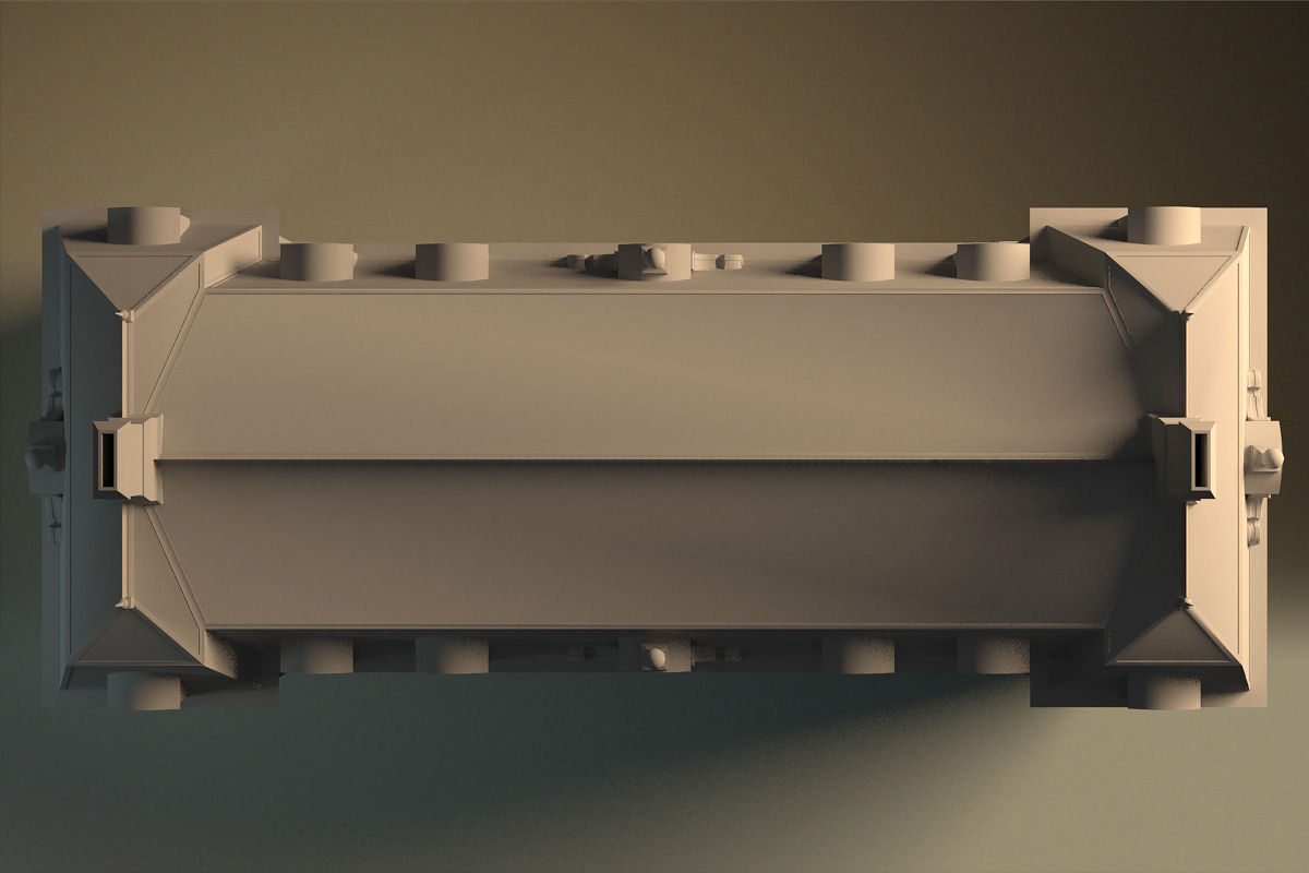 European building 03 Low-poly 3D model_22