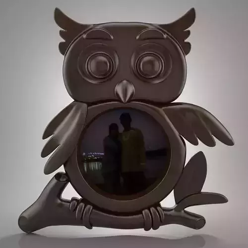 owl photo frame