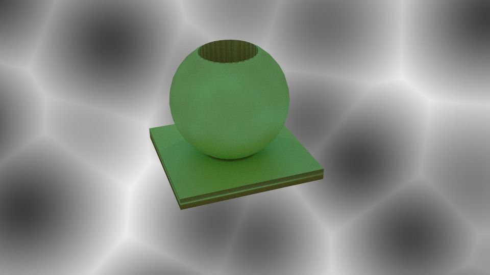 Vase s cup 3D print model_5