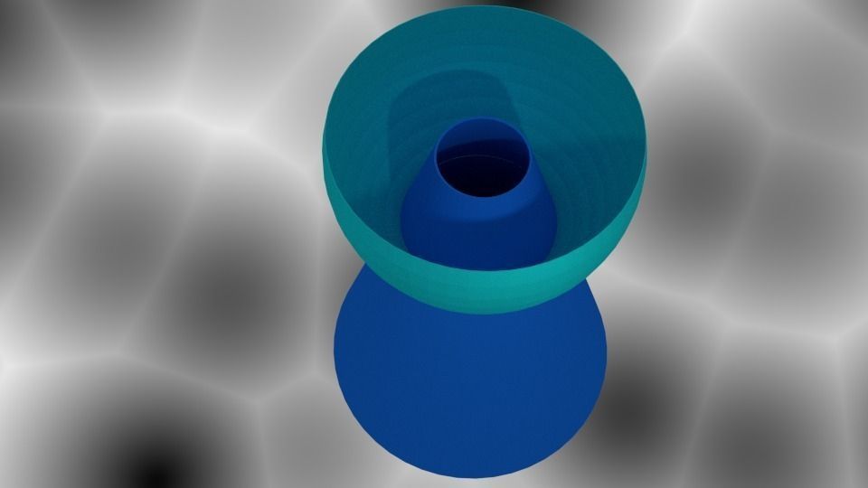 Vase s cup 3D print model_10