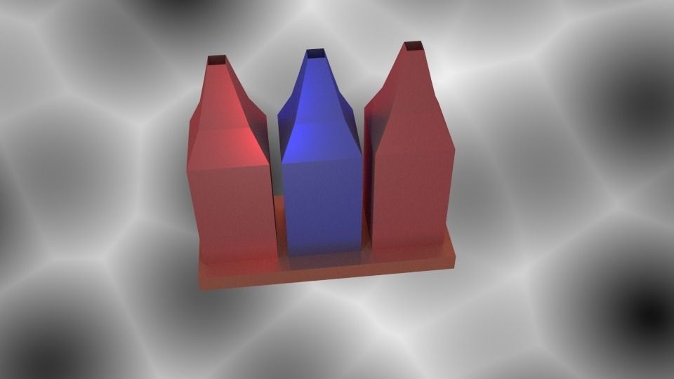 Vase s cup 3D print model_14