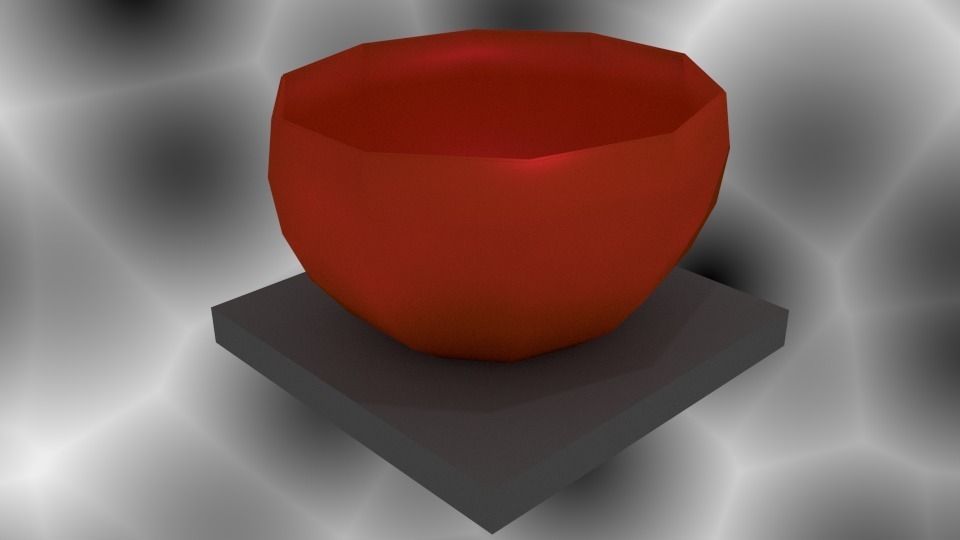 Vase s cup 3D print model_4