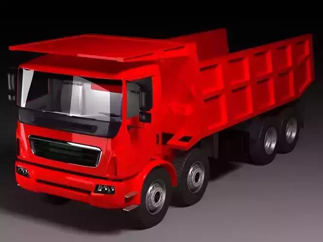 construction site truck