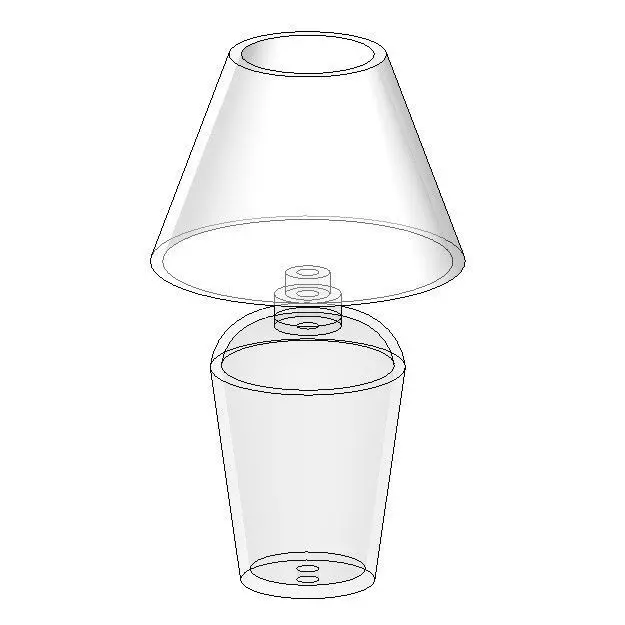 Lampe de bureau - 05 Free 3D model