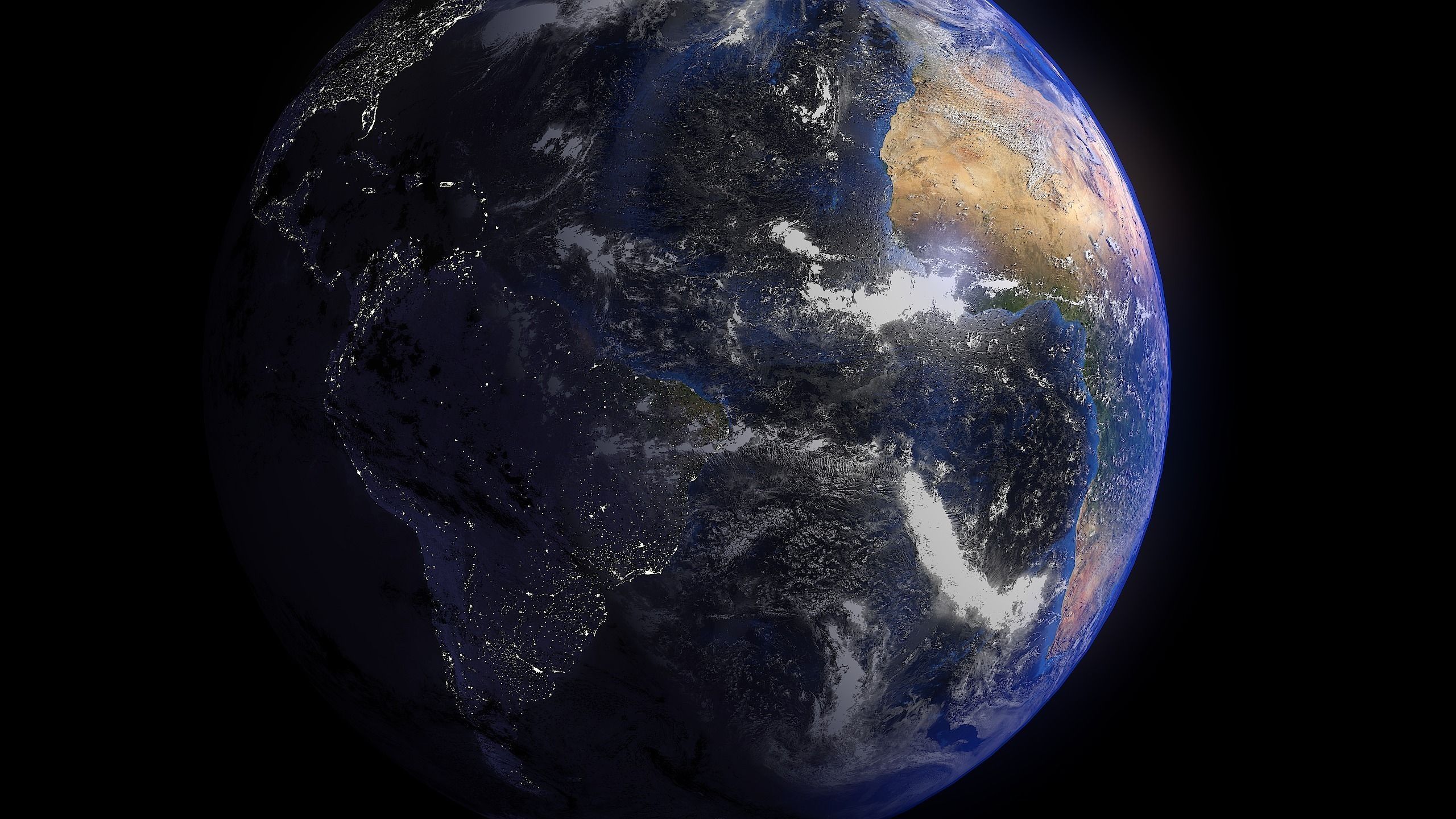 Earth 10k 3D model_7