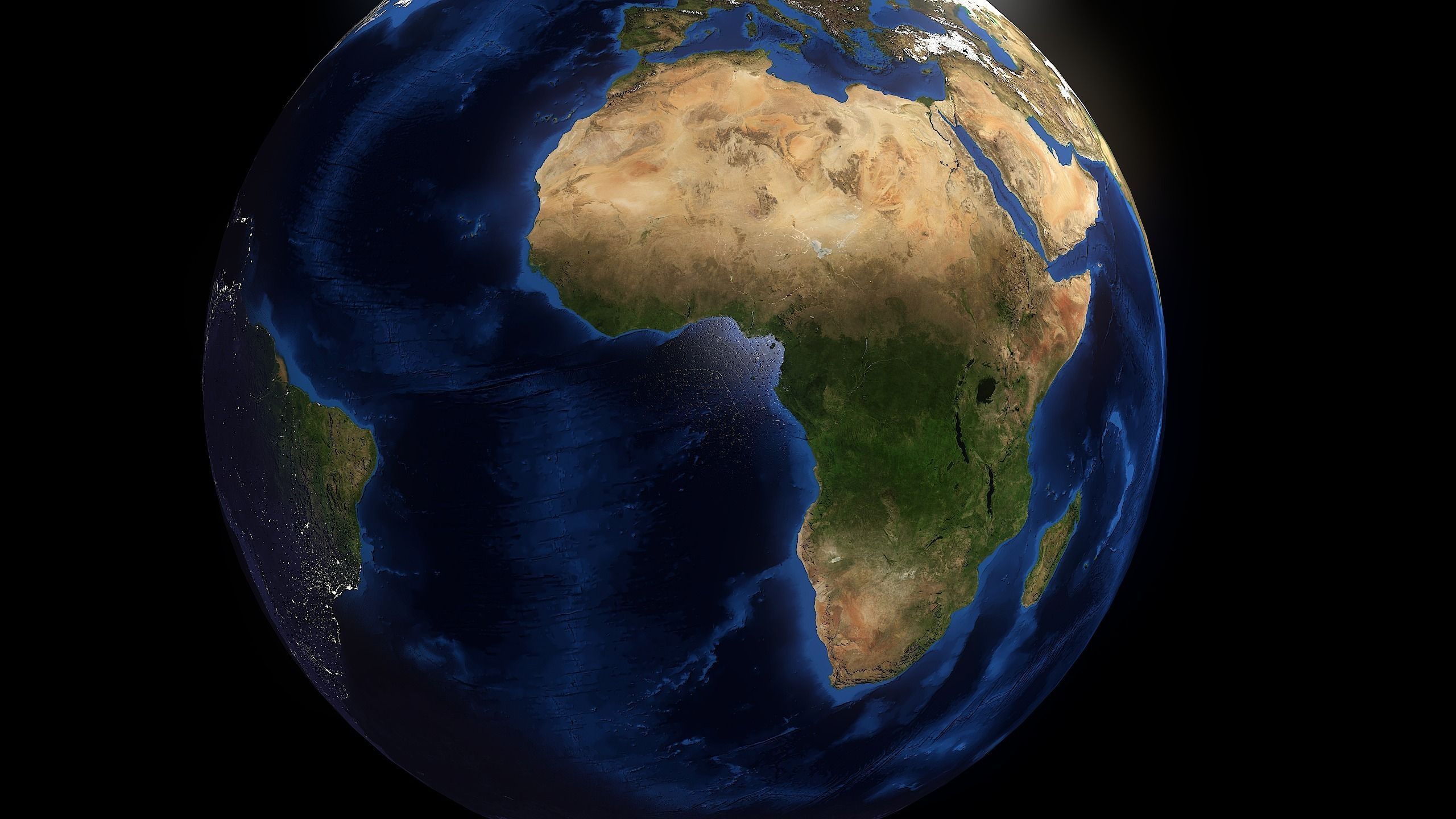 Earth 10k 3D model_5