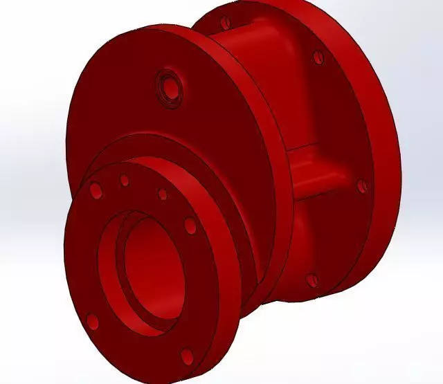 Generator Drive Housing Free 3D model_0