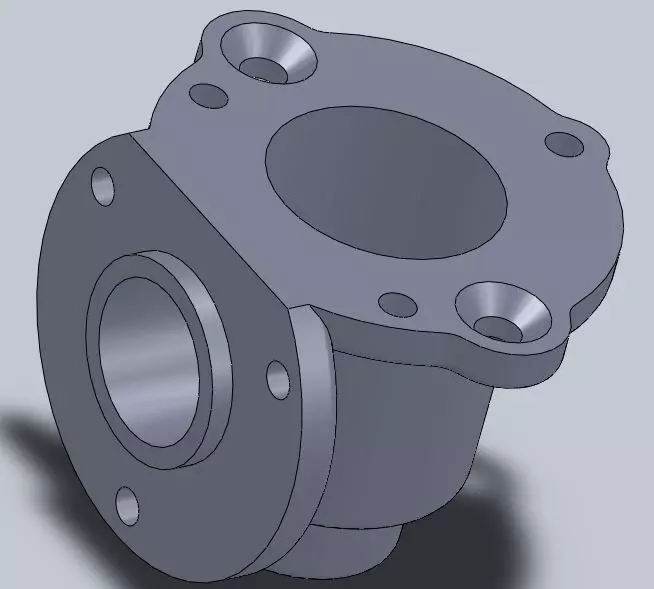 Strainer Body Free 3D model_0