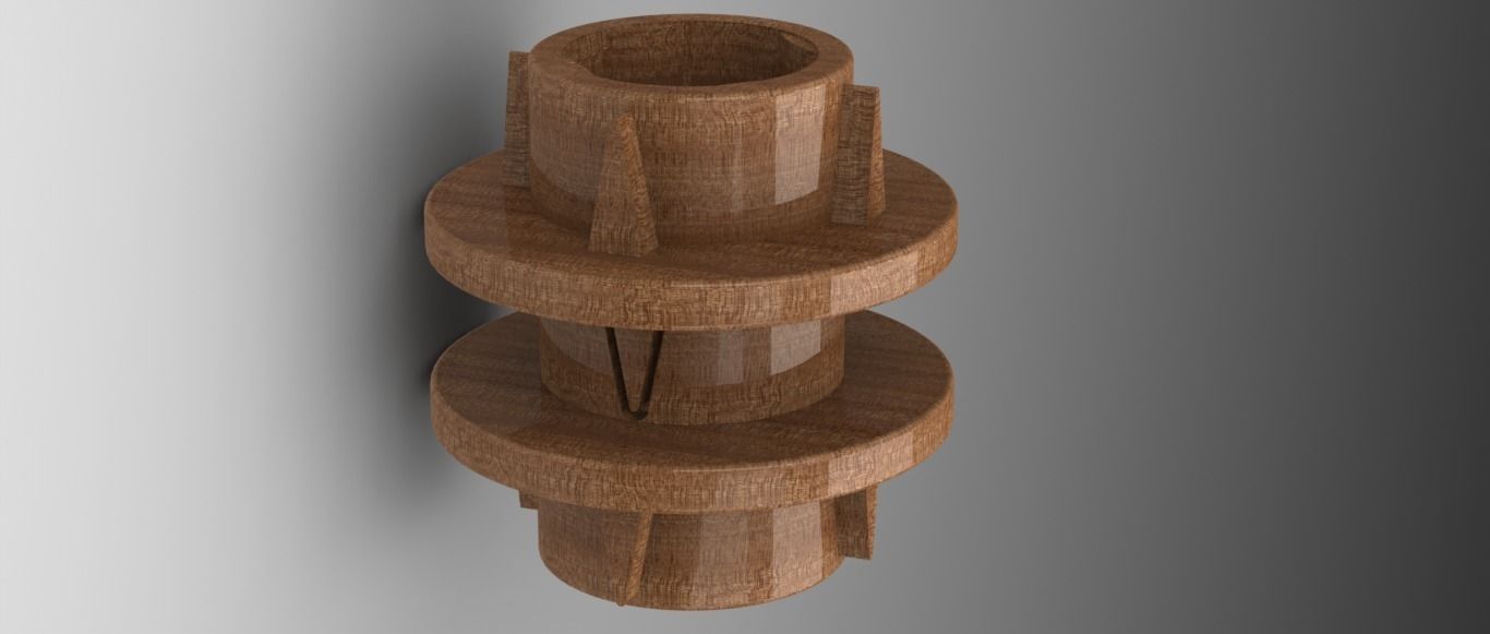 6539 Lego Technic Driving Ring Free 3D model_2