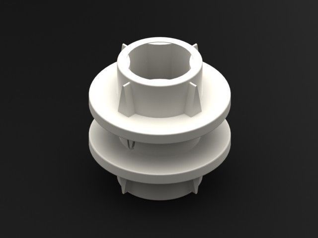 6539 Lego Technic Driving Ring Free 3D model_4